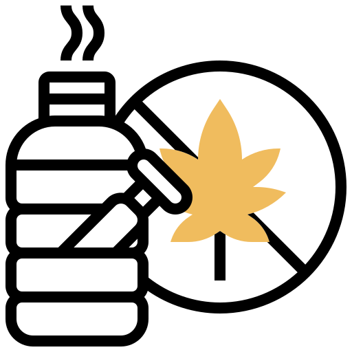 Cannabinoid Meticulous Yellow shadow icon