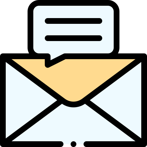 Email Detailed Rounded Lineal color icon