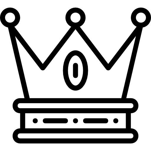 Crown Basic Miscellany Lineal icon