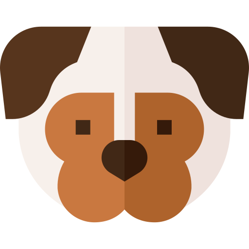 Pug Basic Straight Flat icon