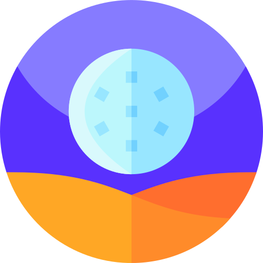 bunker Geometric Flat Circular Flat icon