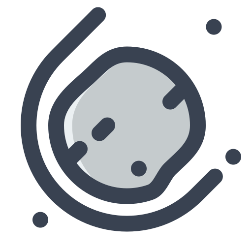 Meteor Generic Outline Color icon