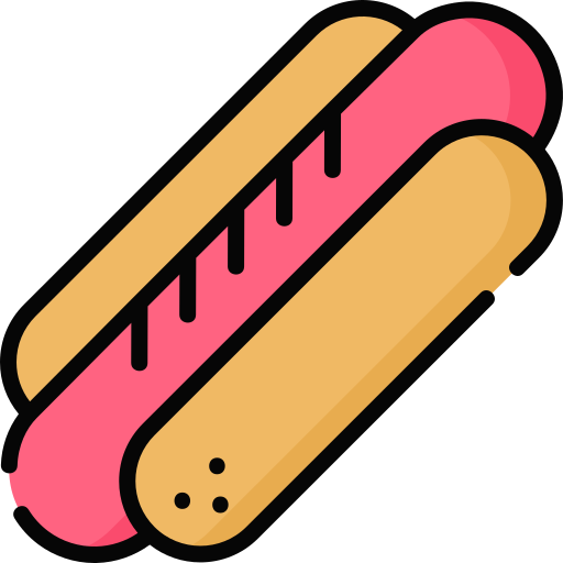 hotdog Special Lineal color icon