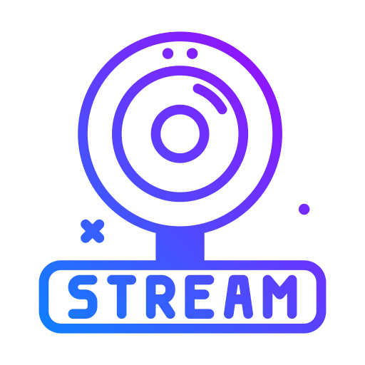 Stream Generic Gradient icon