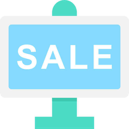 Sale Flat Color Flat icon