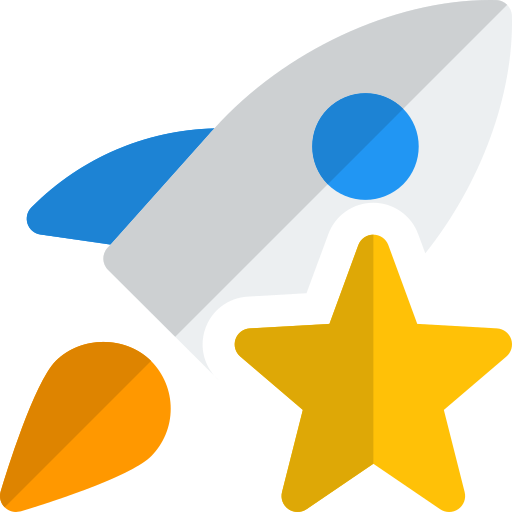 Star Pixel Perfect Flat icon