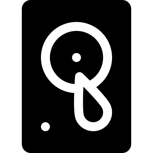 hdd Basic Rounded Filled иконка