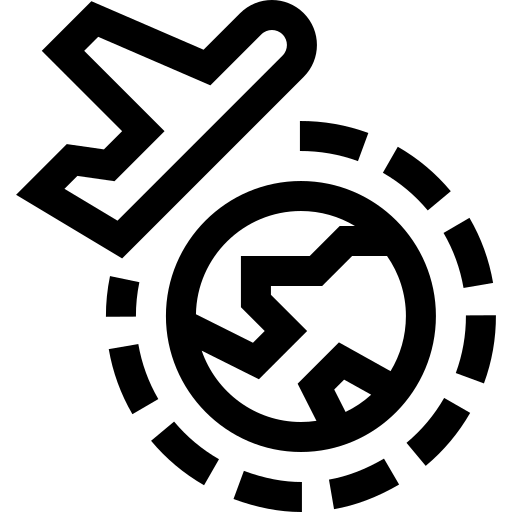 vol Basic Straight Lineal Icône