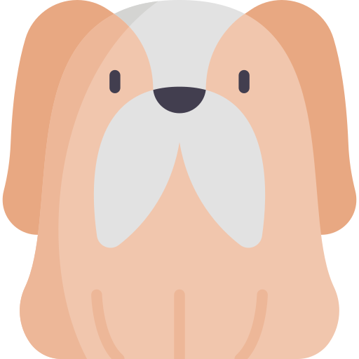 Dog Kawaii Flat icon