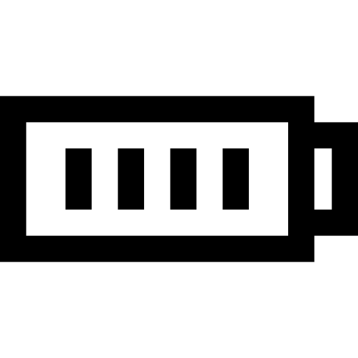 Battery Basic Straight Lineal icon