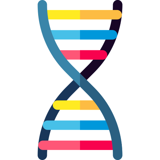 dna Basic Rounded Flat Ícone