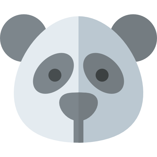 panda Basic Rounded Flat icon