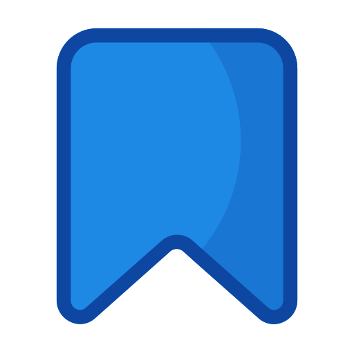 Ribbon Generic Blue icon