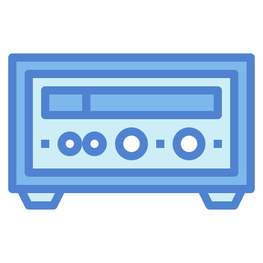 radio Generic Blue icona