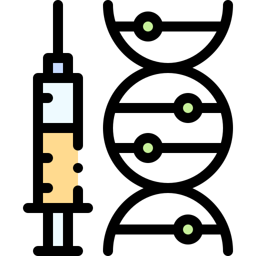 adn Detailed Rounded Lineal color icon