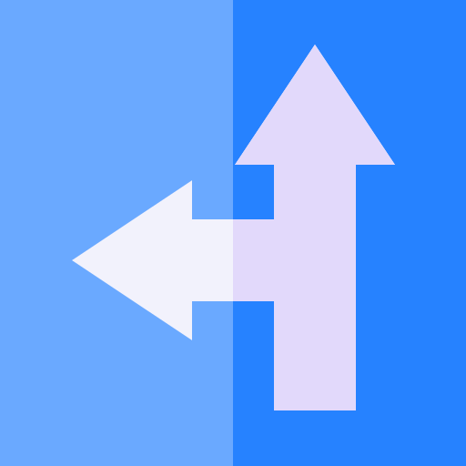 Straight arrow Basic Straight Flat icon