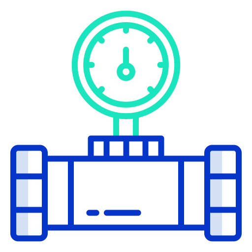 compteur d'eau Icongeek26 Outline Colour Icône