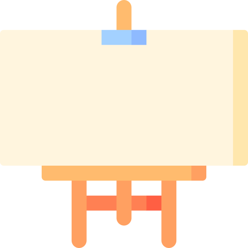 Easel Special Flat icon