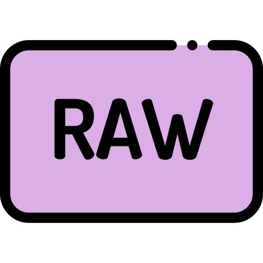 Raw Detailed Rounded Lineal color icon