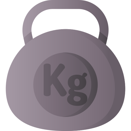 kettlebell 3D Basic Gradient icona