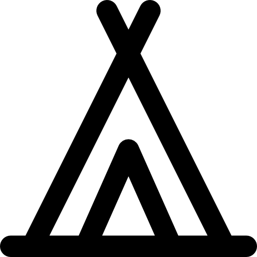 Tipi Basic Black Outline icon