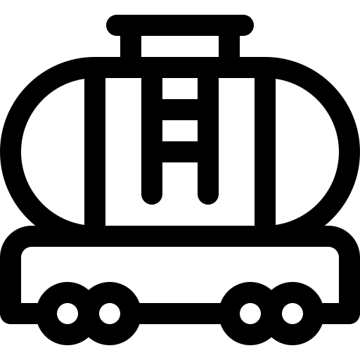 Tanker Basic Rounded Lineal icon