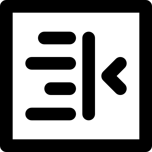 vertiefung Basic Black Outline icon