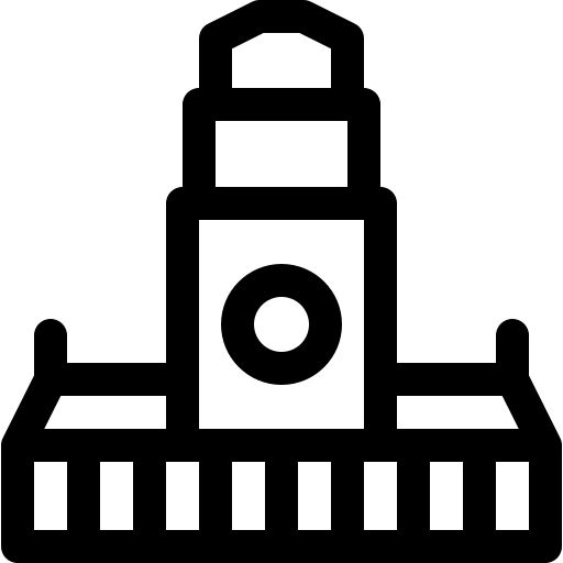 beffroi Basic Rounded Lineal Icône