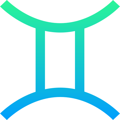 Gemini Super Basic Straight Gradient icon