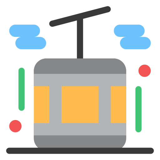 seilbahn Generic Flat icon