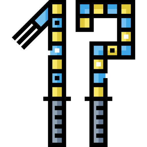 クルック Detailed Straight Lineal color icon