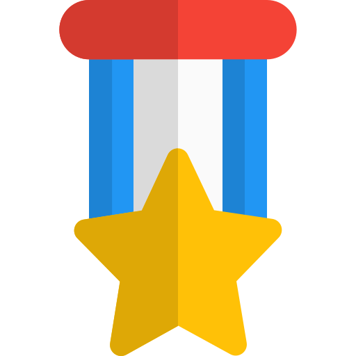 Reward Pixel Perfect Flat icon