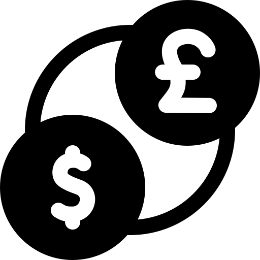 giełda Basic Rounded Filled ikona