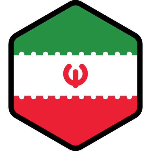 iran Flags Hexagonal icon