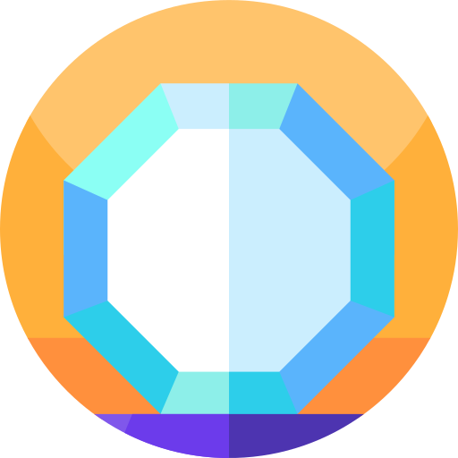 vergeben Geometric Flat Circular Flat icon