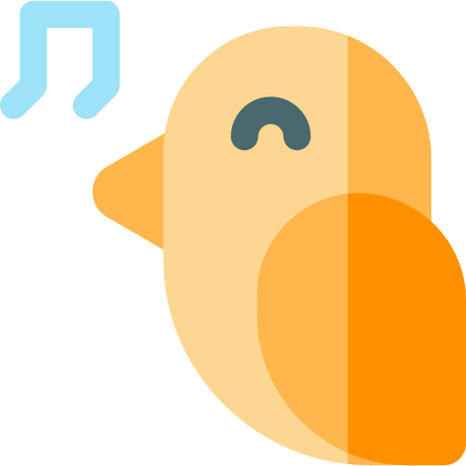 鳥 Basic Rounded Flat icon