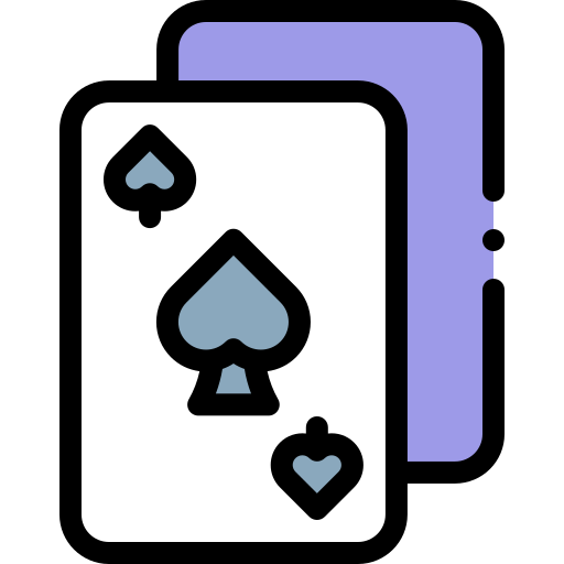 pokerkarten Detailed Rounded Lineal color icon