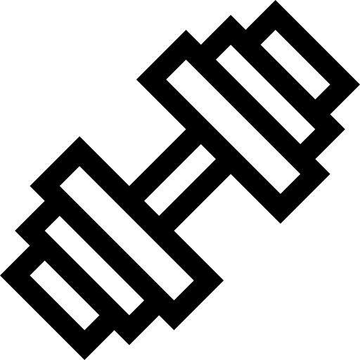 poids Basic Straight Lineal Icône