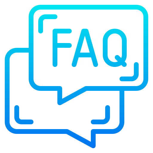 faq srip Gradient icon