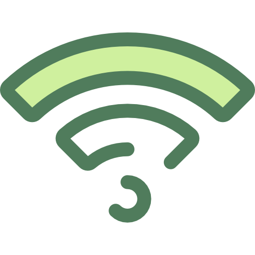 Wifi Monochrome Green icon