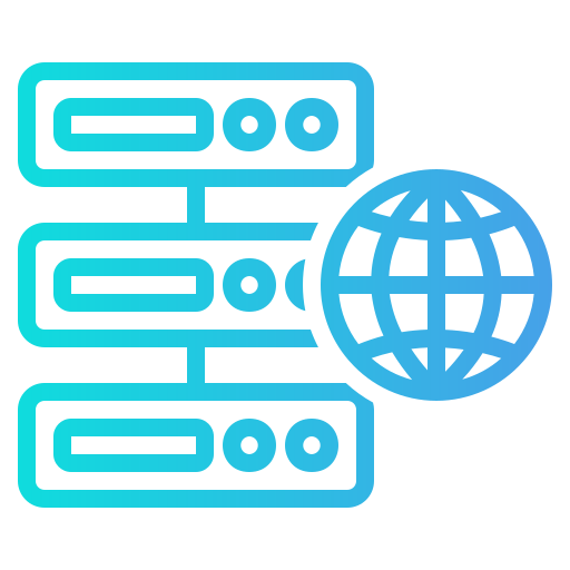 Web hosting Generic Gradient icon