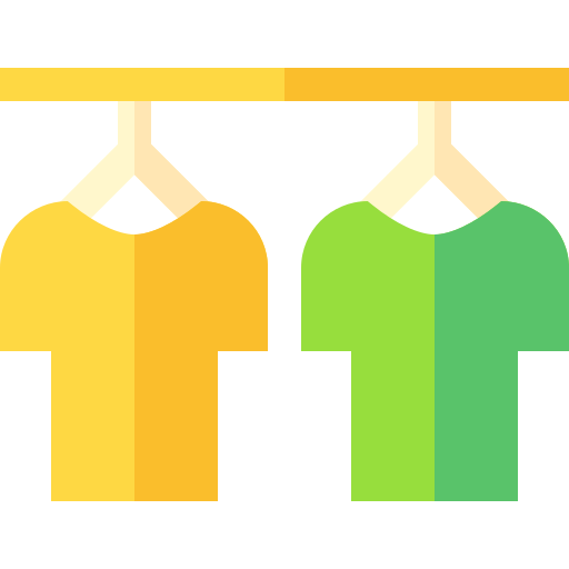 T-shirts Basic Straight Flat icon