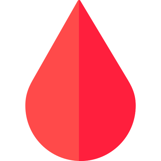 Blood drop Basic Rounded Flat icon