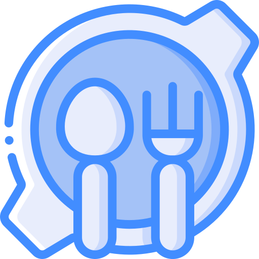 Plate Basic Miscellany Blue icon