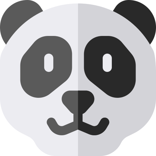 panda Basic Rounded Flat icon