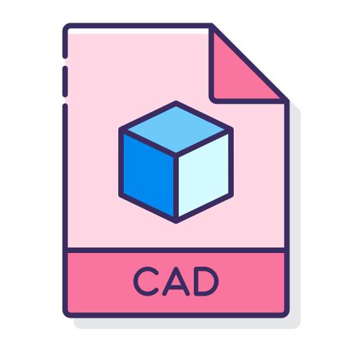 Cad Flaticons Lineal Color icon