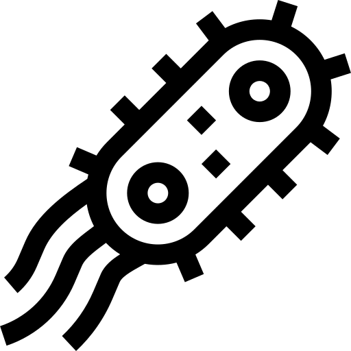 Bacteria Basic Straight Lineal icon