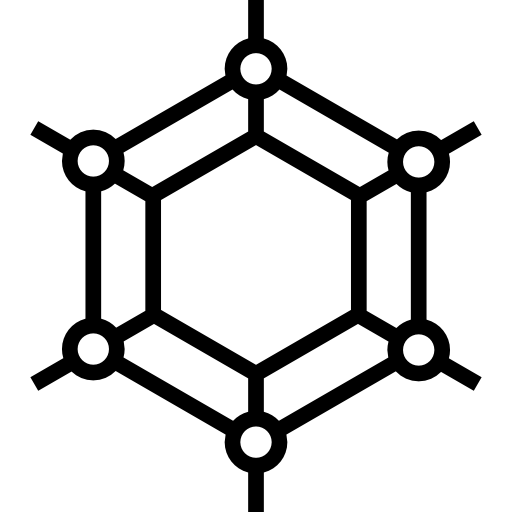 그래핀 Detailed Straight Lineal icon