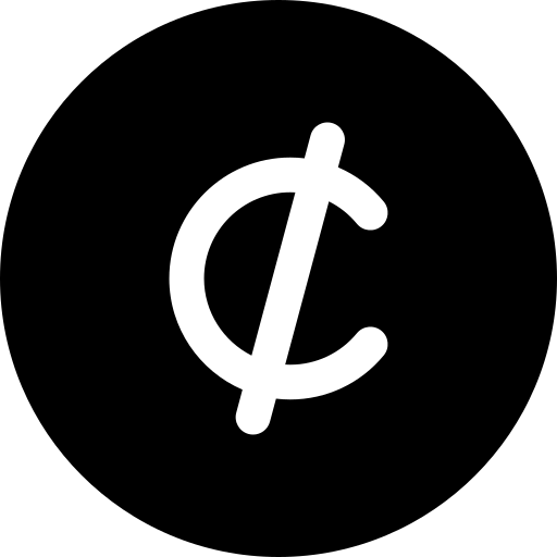 센트 Generic Glyph icon