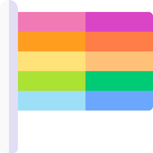 lgtbi Basic Rounded Flat Icône